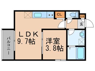 MARL天王寺東の物件間取画像